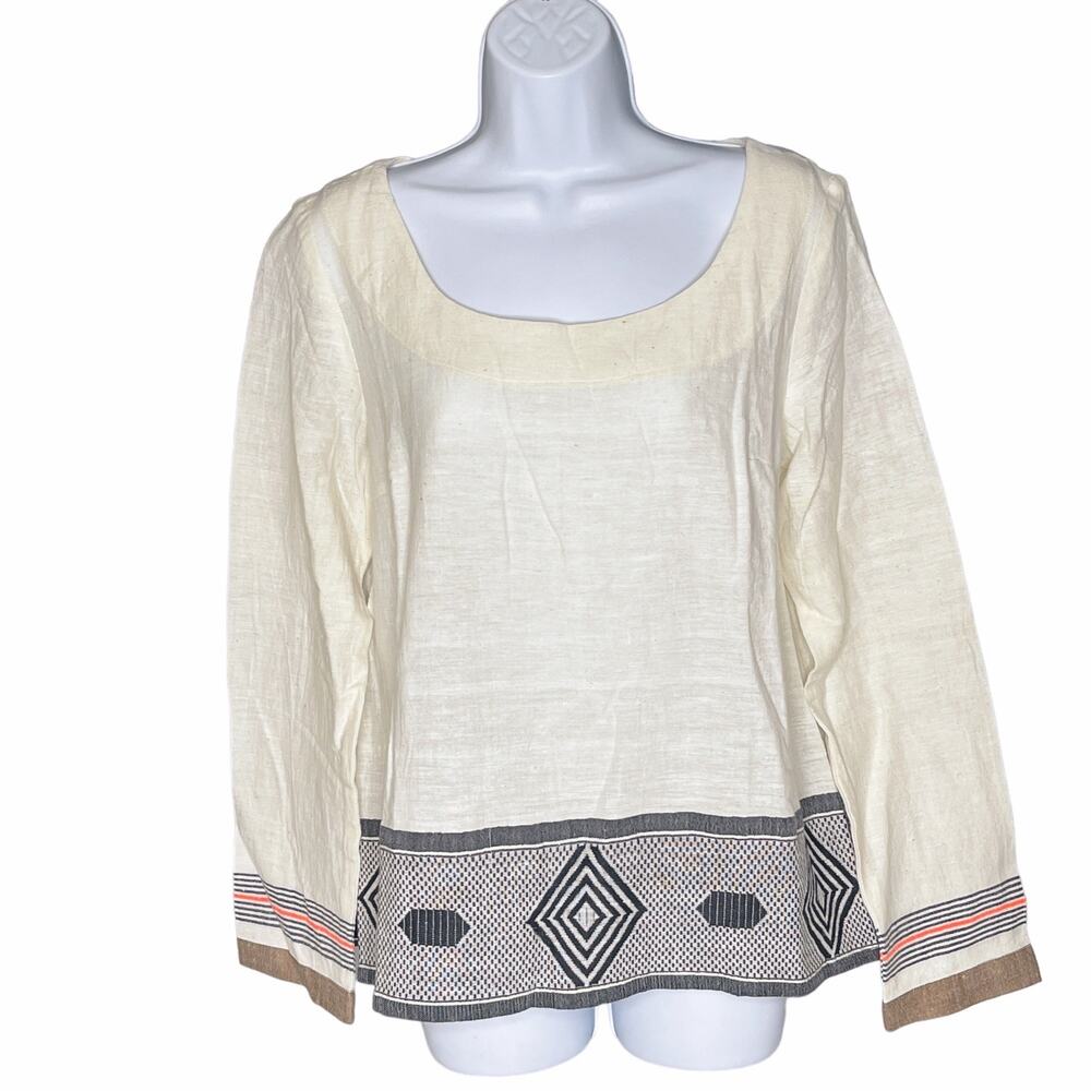 lemlem Tunic Long Sleeve Merino Wool Small NEW